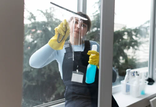 Nettoyage de vitres intérieures et extérieures à Cuvat